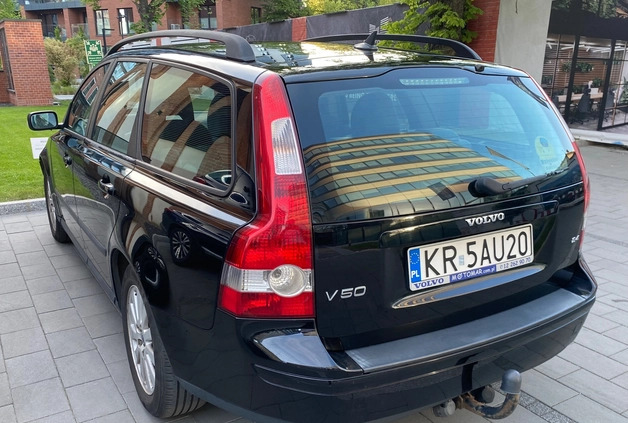 Volvo V50 cena 15000 przebieg: 314500, rok produkcji 2004 z Kraków małe 667